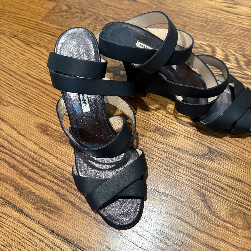 Manolo Blahnik strappy sandals